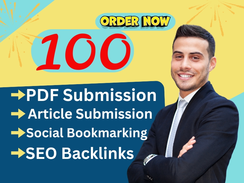 100 High Authority PDF Sharing Directory, SEO Backlinks for rank your website