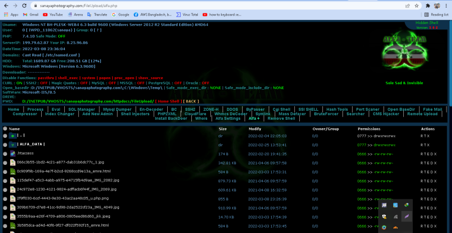 You will get professionally Penetration Testing your website with professional reports