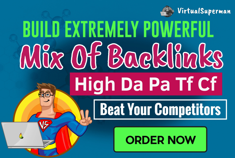 I Will Help You Rank With Mix of SEO 600 Plus Backlinks