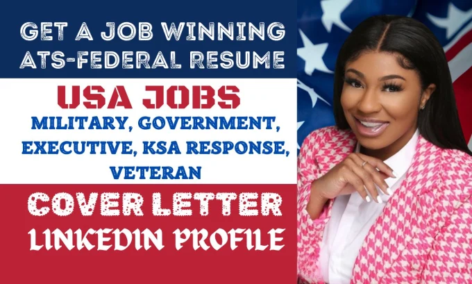 I will create a veteran friendly federal resume for government jobs
