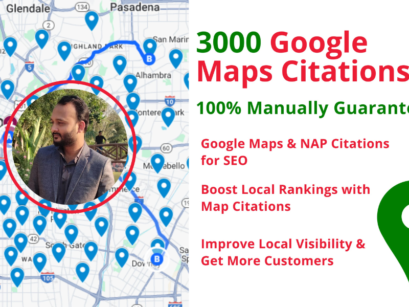 Boost Your Google Maps & GMB Ranking with 3000 Powerful Citations