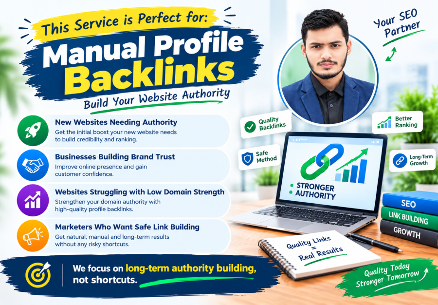 I Will Build 110 HighQuality Mix SEO Profile Backlinks