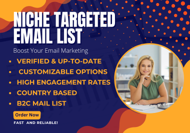 High-Quality Niche Targeted Email Lists 
