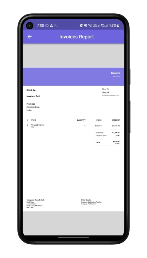 Create Professional Invoices with Invoice Bull