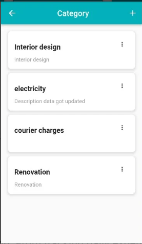 Expense Track : Budget Tracker