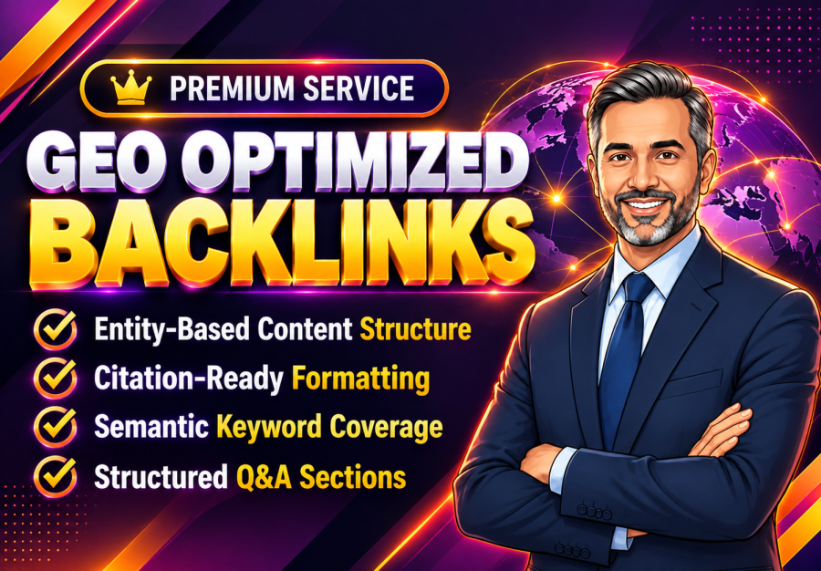 GEO Optimized Dofollow Backlinks for Entity, Citation & Semantic SEO Growth