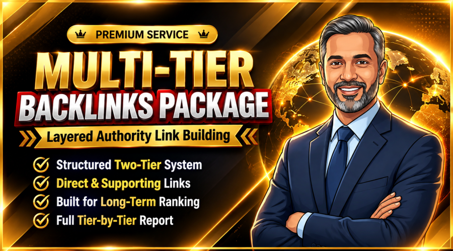 Multi-Tier Dofollow Backlinks with Direct & Supporting Tiers for Authority Building