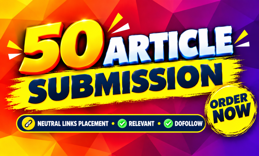 50 Dofollow Article Submission Backlinks on High Quality Platforms