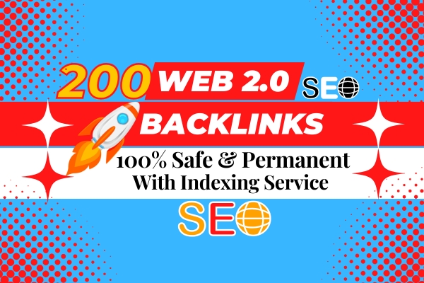 Permanent 500 High DA PA web2.0 dofollow Contextual Backlinks, Unique Domain with indexing