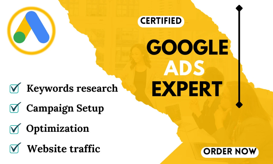 I will build, optimize your google ads campaigns