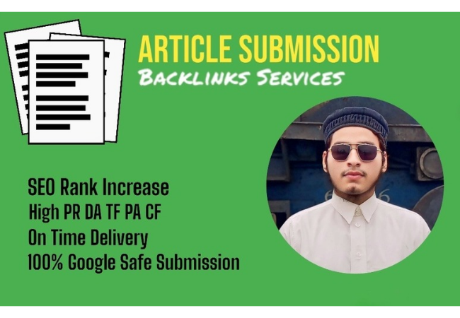 "Manual 40+Article Submission to Boost SEO and Increase Backlinks"