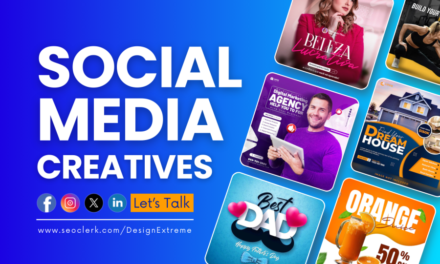 design Social Media Graphics, Fb, instagram, Linkedin, twitter image, Ads Creative, Banner Design