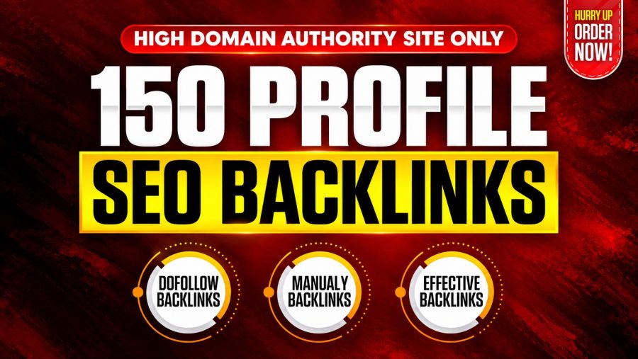 150 Indexable SEO Profile Backlinks for Brand Building & Google Ranking