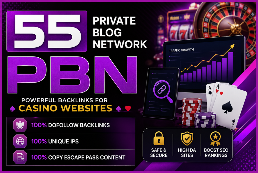 MAKE 55 high metrics Powerful Homepage PBN backlinks contextual links