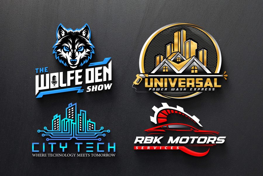 I will create trendy modern business logo design and redesign
