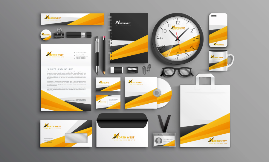 I will do business card design letterhead and stationery design with 24 hours