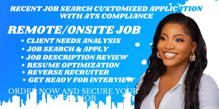 I will find job, boost search and apply for remote jobs using reverse recruit, job hunt