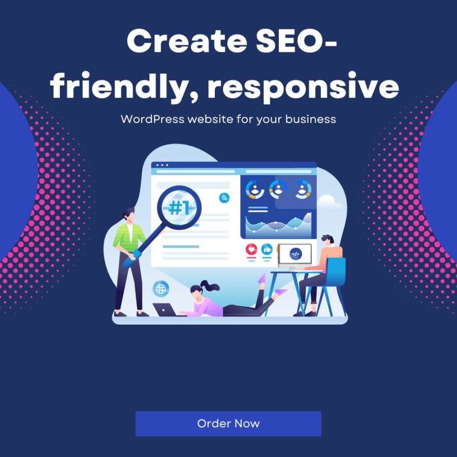I Can Create SEO-friendly, responsive WordPress website for your business