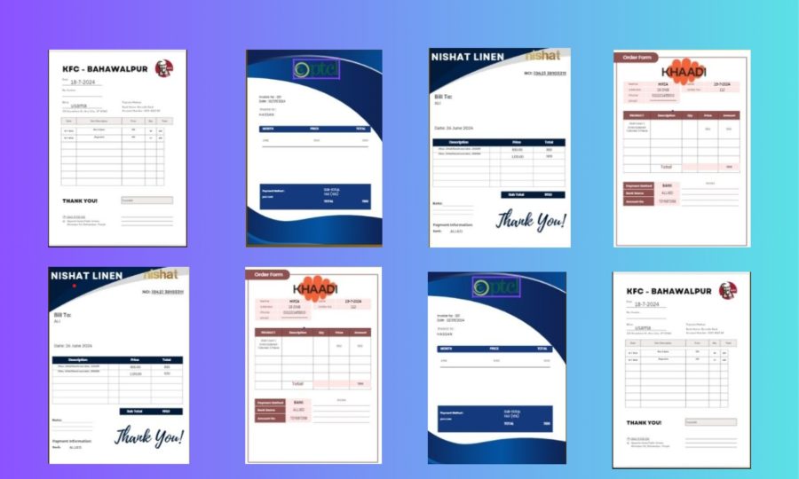 I will design xero invoice template for your business