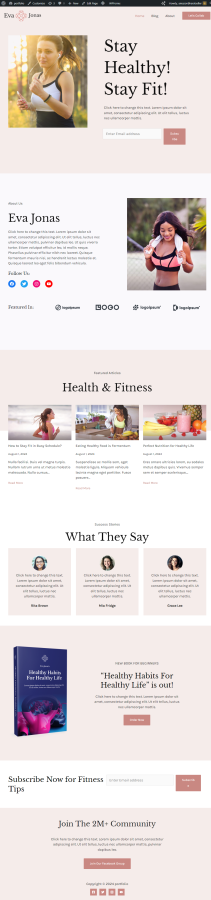 I will design a Full Professional Wordpress Website Creation