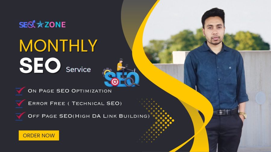  I will Do Monthly SEO Service in Google Ranking and Traffic