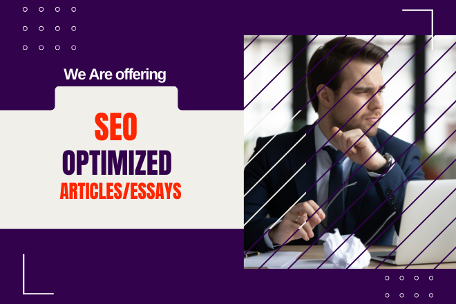 I Will Write You SEO Optimized Article/Essay Writing