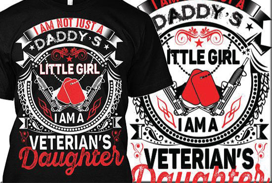 I will make custom typography thirt design