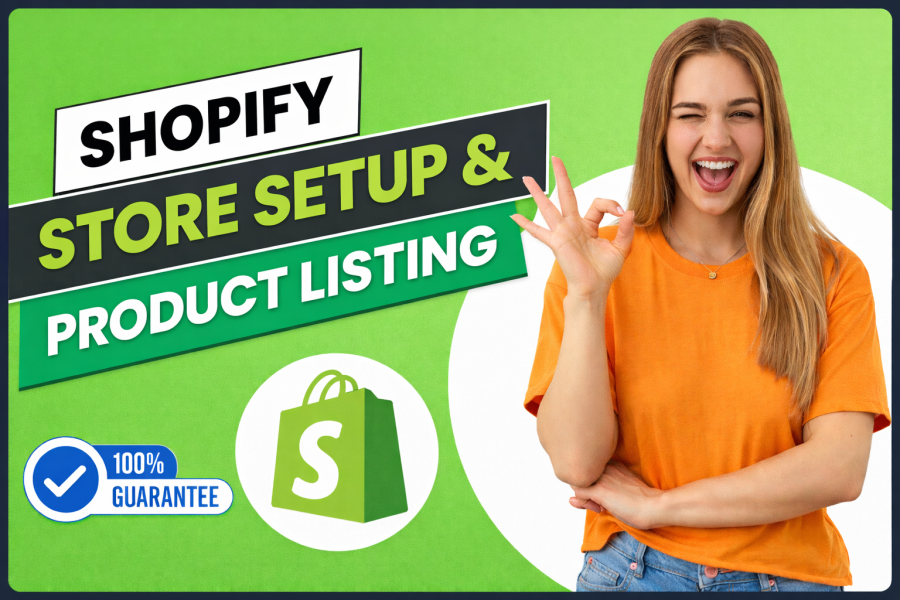 I will upgrade your Shopify store with SEO and Listings