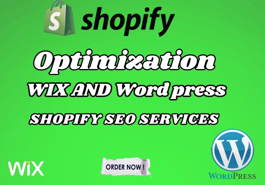 I will do On-Page SEO Optimization for Shopify, Wix, or WordPress for sales and traffic