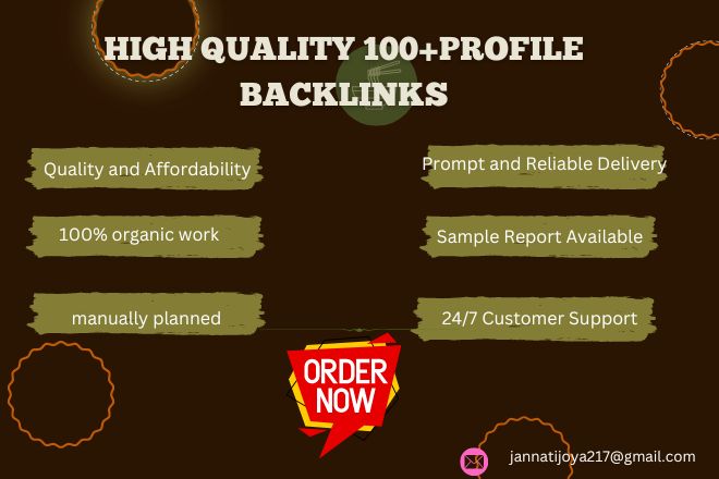 I Will Build 100+ high profile Backlinks to Skyrocket Your Site&rsquo;s SEO fo google rankings