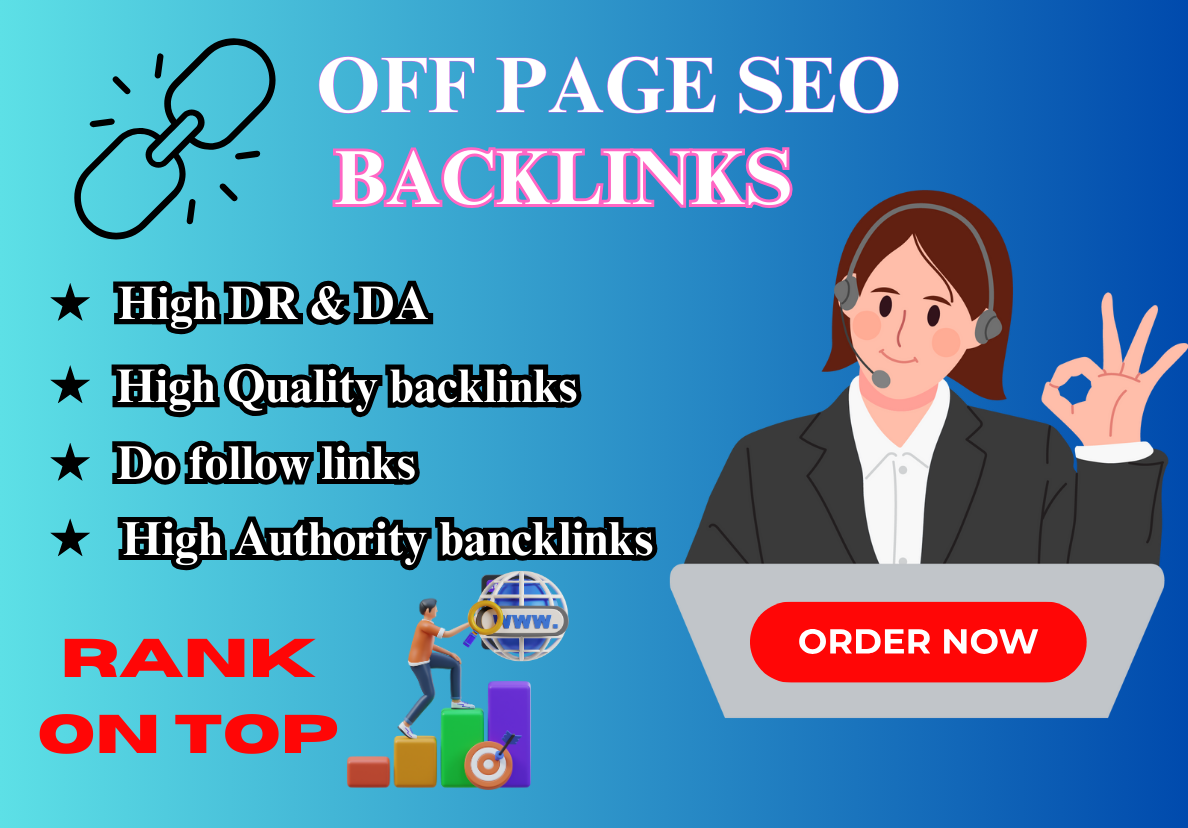  I will do SEO backlinks service for google ranking