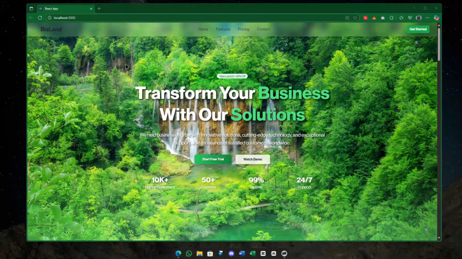 I will create a website for your business, startup