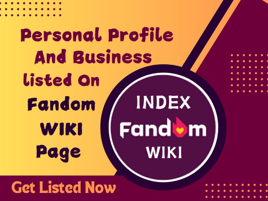 Fandom wiki page for your business or personal profile | Fandomwiki links