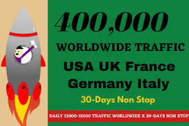 Drive 400,000 Real Website Visitors &ndash; Targeted, Safe & SEO-Friendly Traffic