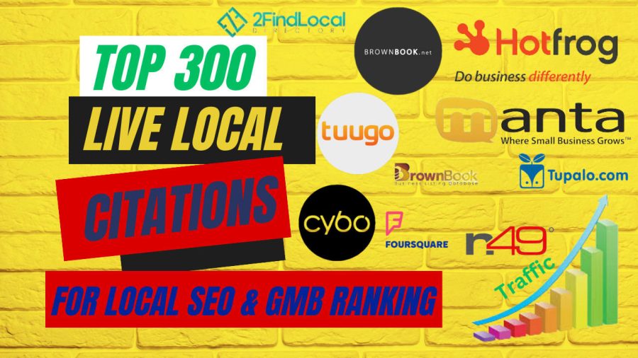 I will do 55 USA, canada, UK, australian, germany, india, local citations SEO directrories