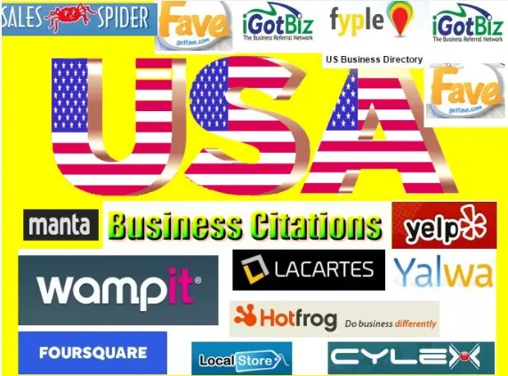 I will do 40 USA local citations or directory submission for local SEO