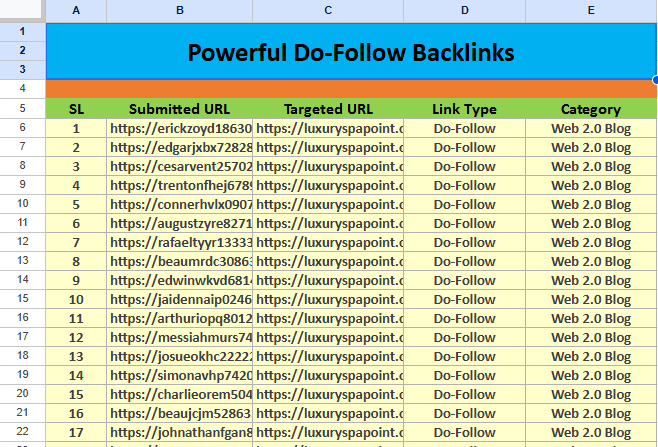 I will do High Quality Backlinks For Your Site