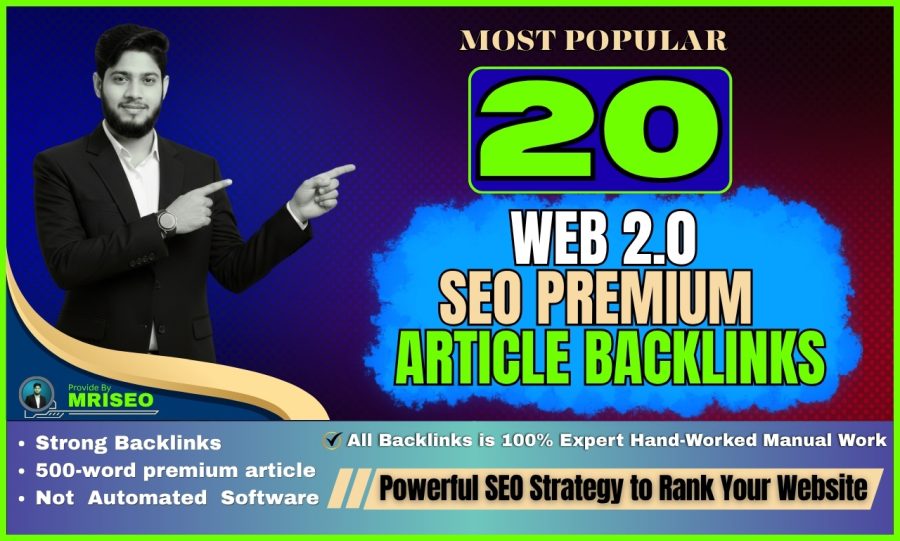 I Will Provide Web 2.0 Link Building Services to Improve SEO