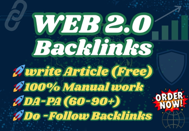 I will Create 150 High Quality Web 2.0 Backlinks That Google Loves 