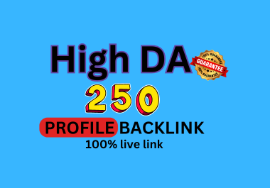 Unlock SEO Success with High DA 100% Profile Backlinks: Boost Your Website's Authority and Visibilit