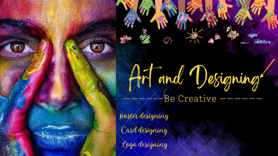 Creative card, poster, logo and other types of designing available