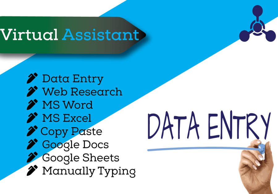 I will be your data entry specialist