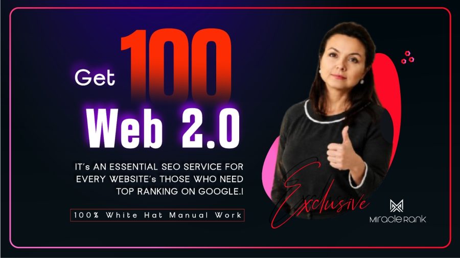 Manually Build 100 White Hat Web 2.0 Backlinks Link Building