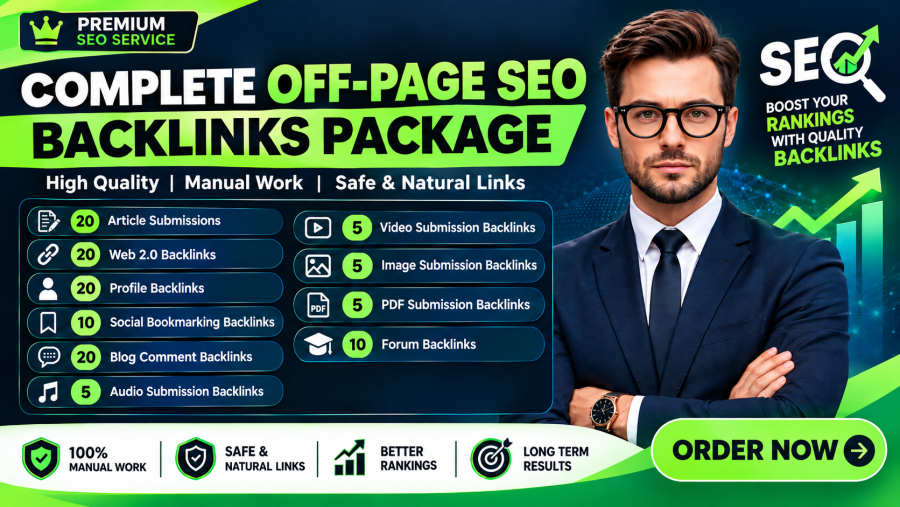 125 Latest Manual Backlinks Package-Get Article Web 2.0 Profile and Forum Backlinks for Off-Page SEO
