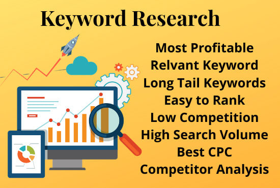 I will research 50 Premium Keywords for