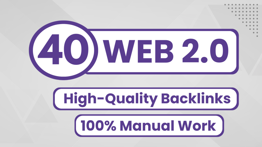 BOOST YOUR SEO RANKING by 40 WEB 2.0 PROPERITES high DA/PA and readable content.