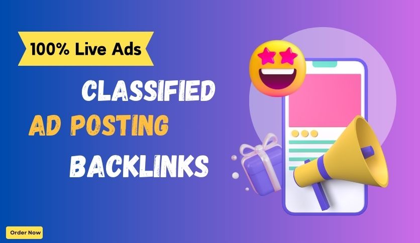 I will post 100 classified ads on top rank classified ad posting sites
