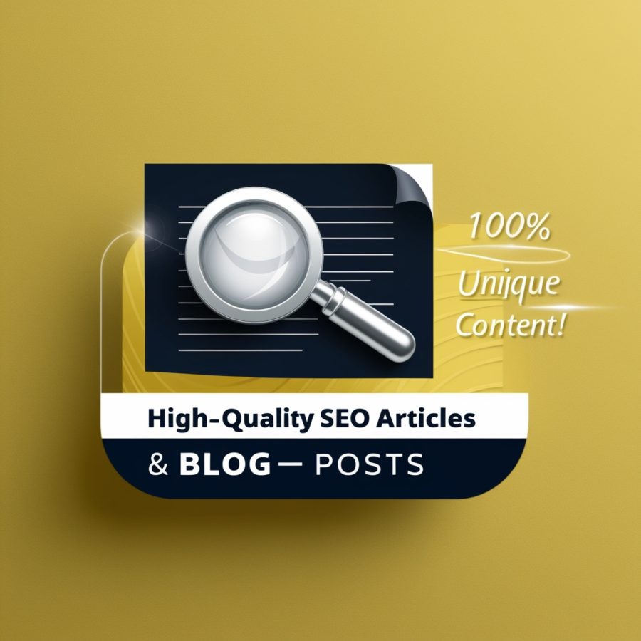 High-Quality SEO Articles & Blog Posts &ndash; 100% Unique Content!