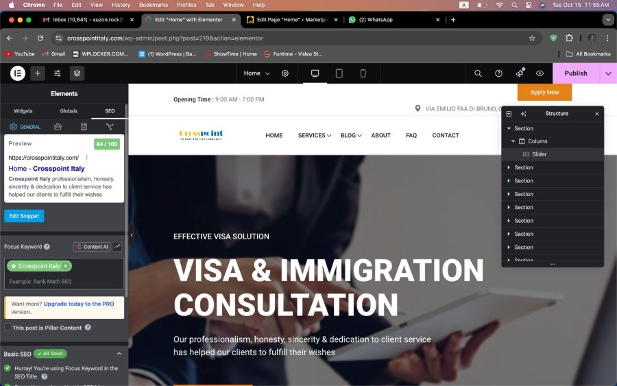 I will do transformative WordPress websites with SEO power