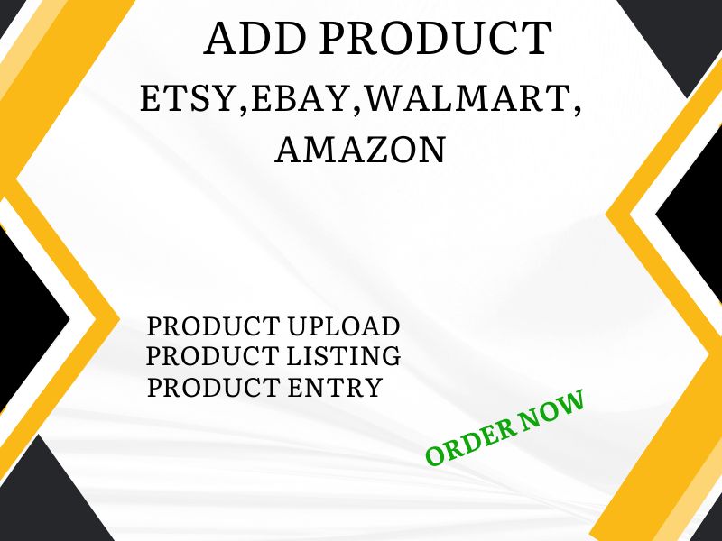  I Will Upload & Listing 30 Products for Etsy, eBay, Walmart, and Amazon